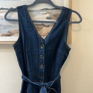Denim jumpsuit